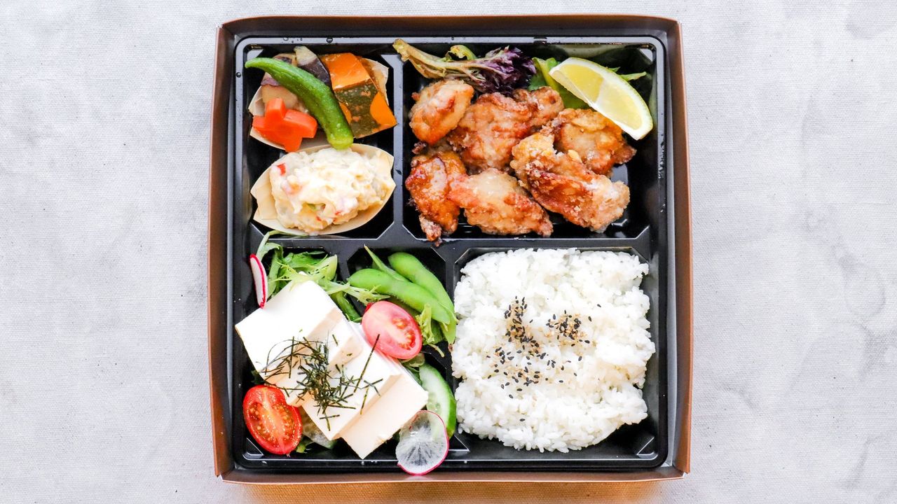 Karaage Chicken Daruma Bento