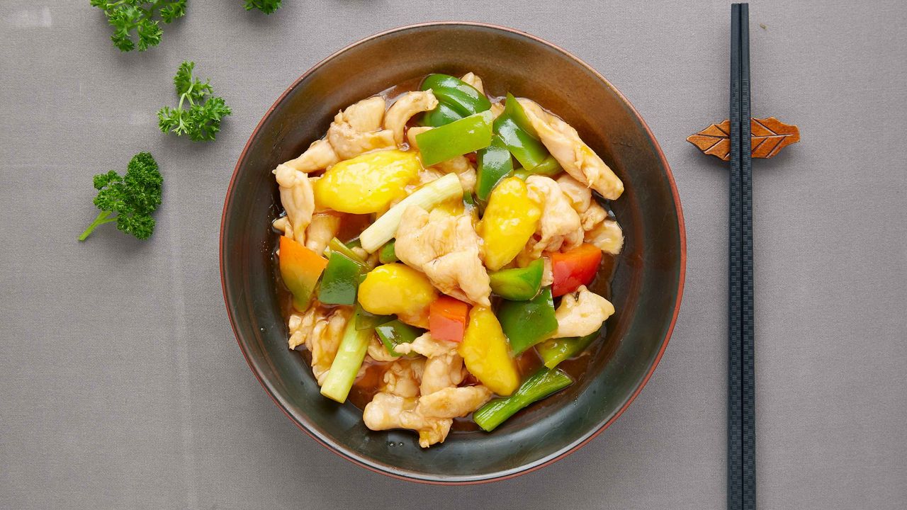 鮮芒雞柳 Chicken with Mangoes*