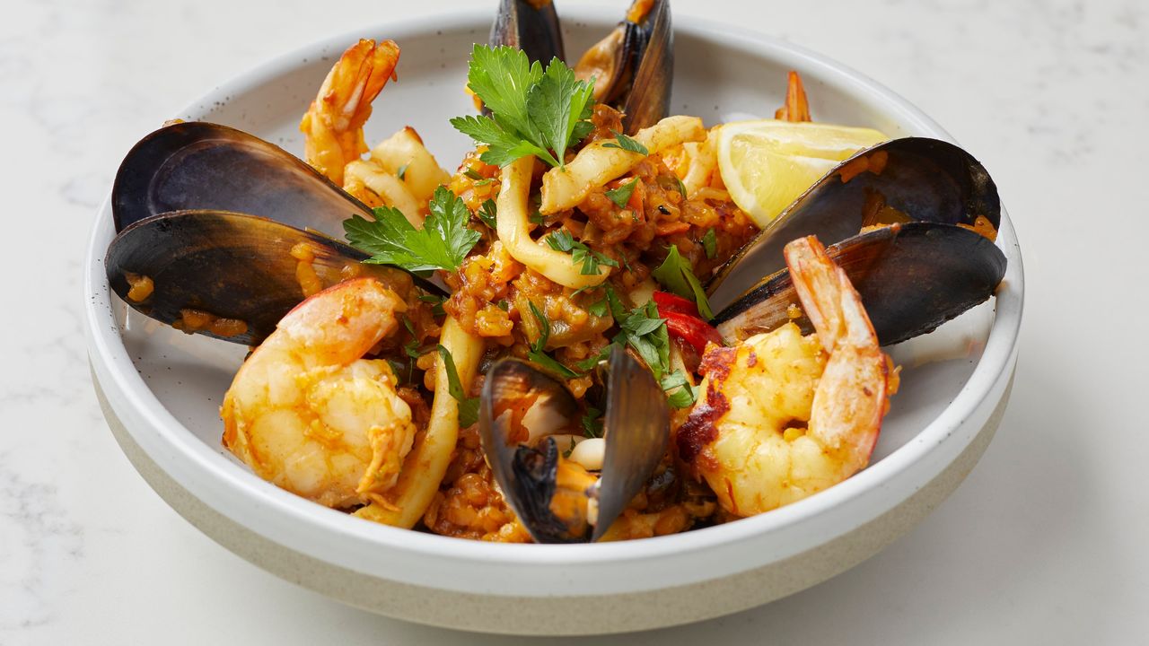 Seafood Paella
