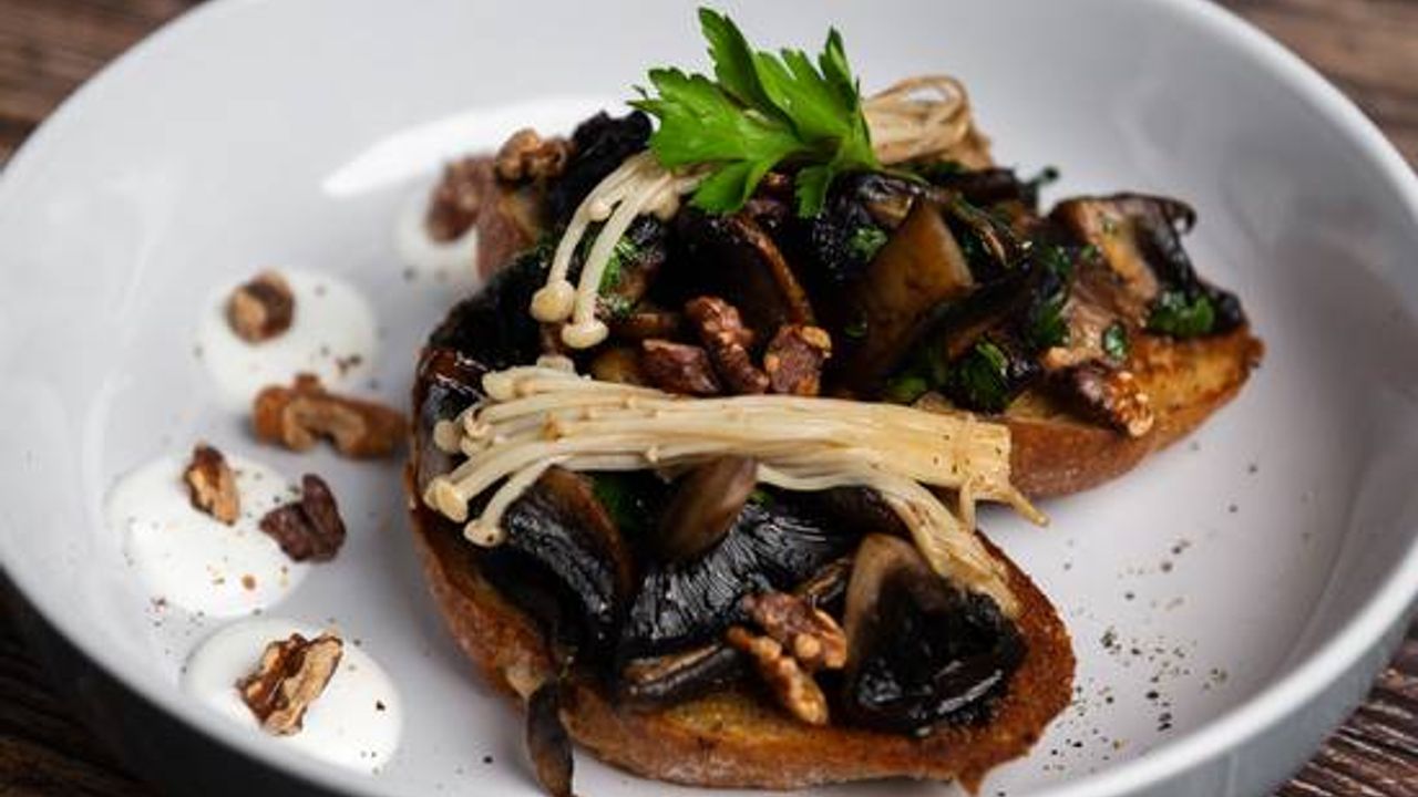 Mushroom Bruschetta