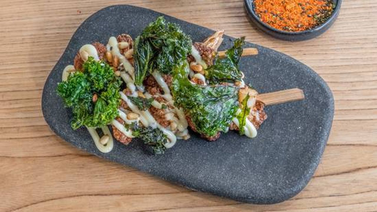 Cauliflower Yakitori (V)