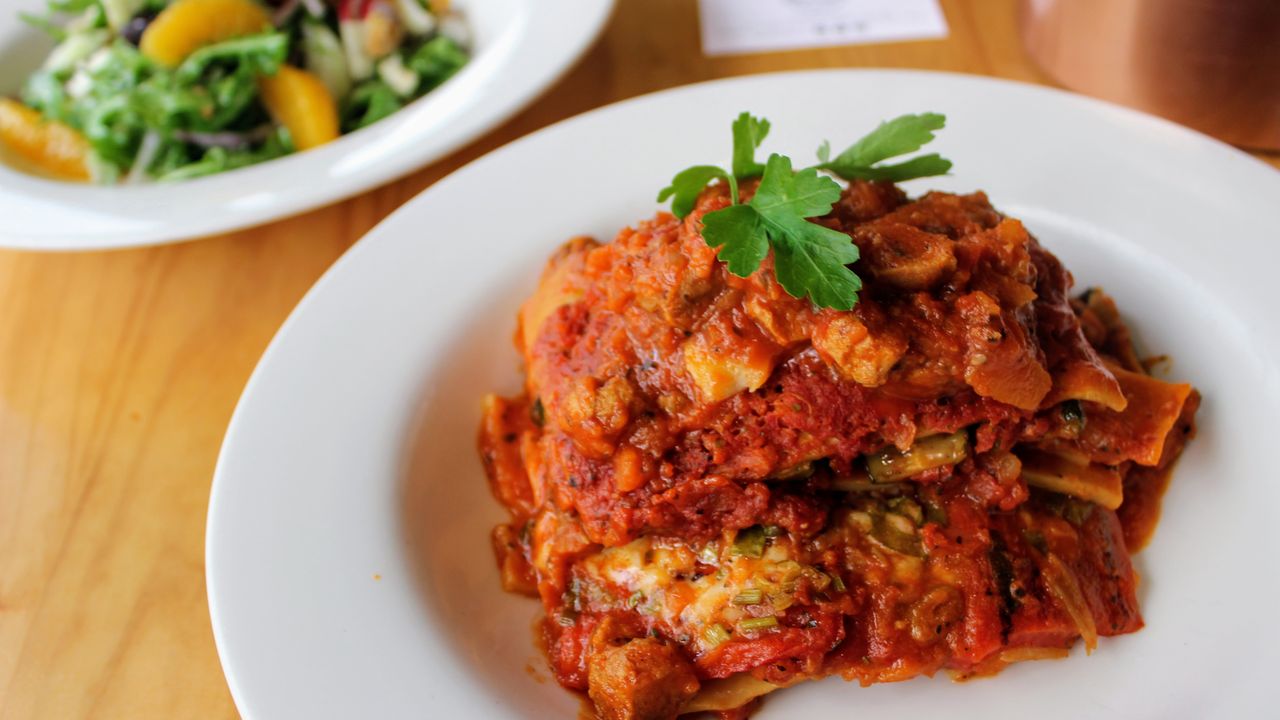 Rainbow Lasagna (Vegan)