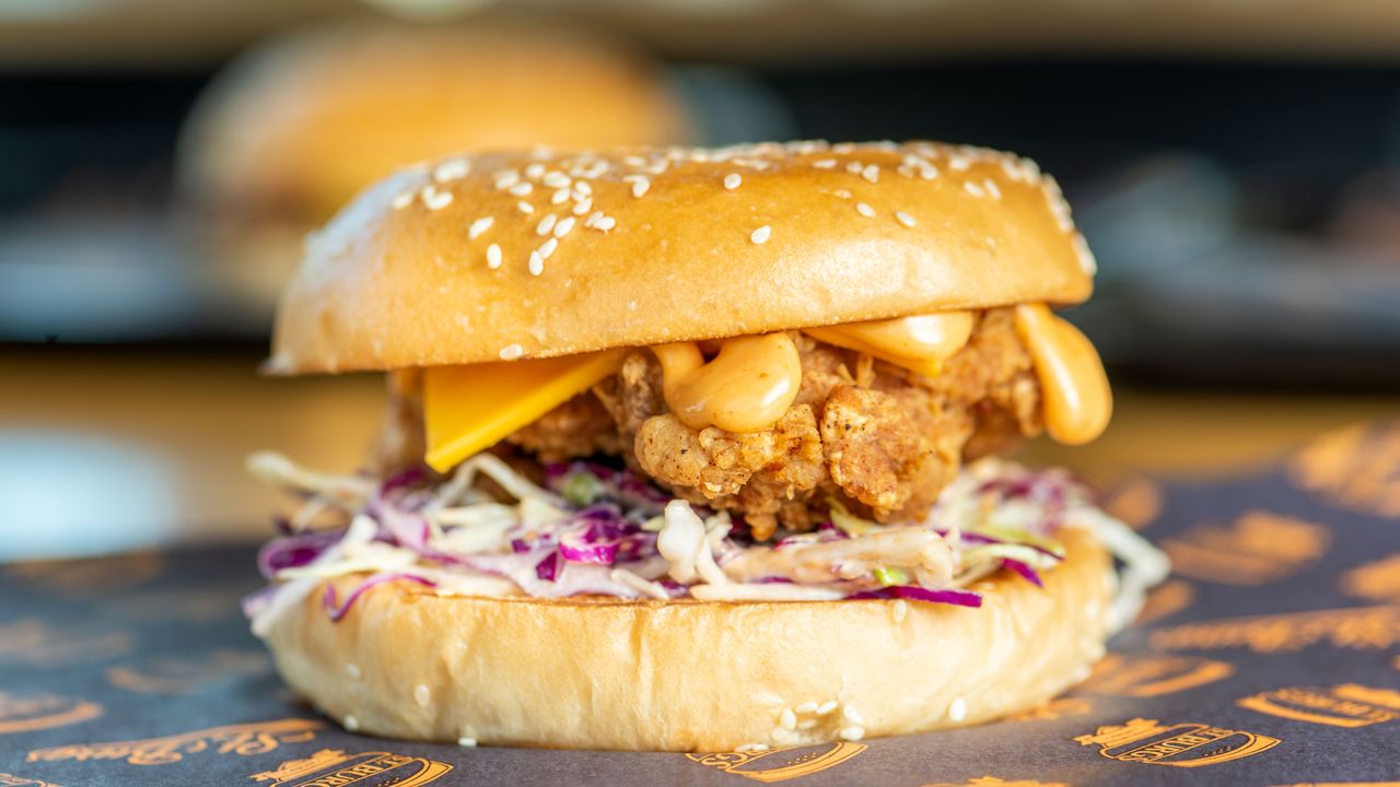 The Western Fried Chicken Burger