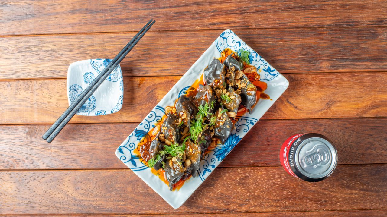 Lee's Spicy Dressing Cuttlefish Prawn Dumplings (12p)