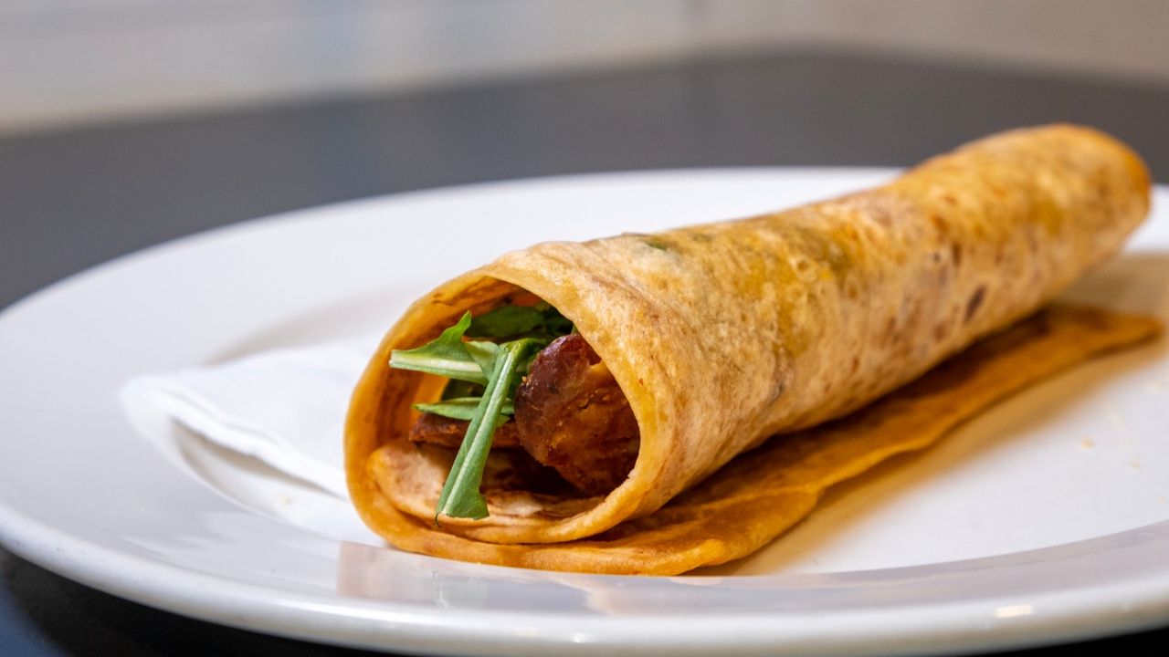 Chorizo Roti Wrap