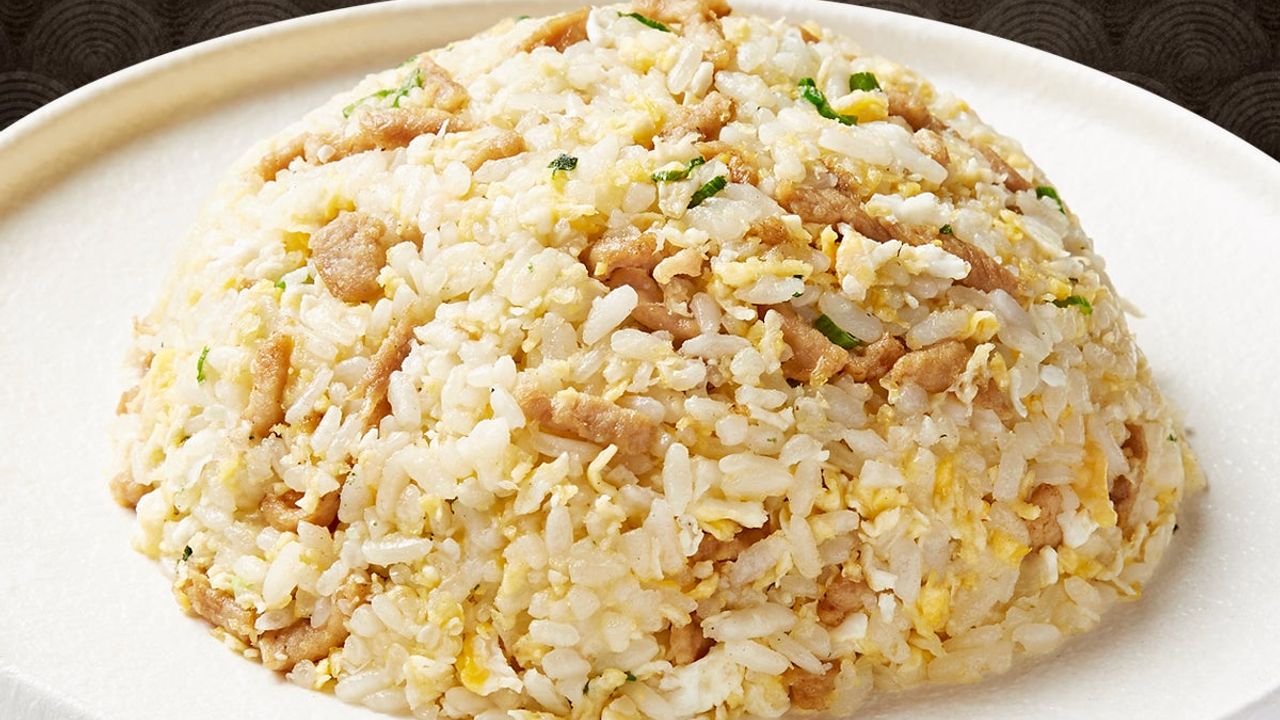 Egg Fried Rice with Shredded Pork