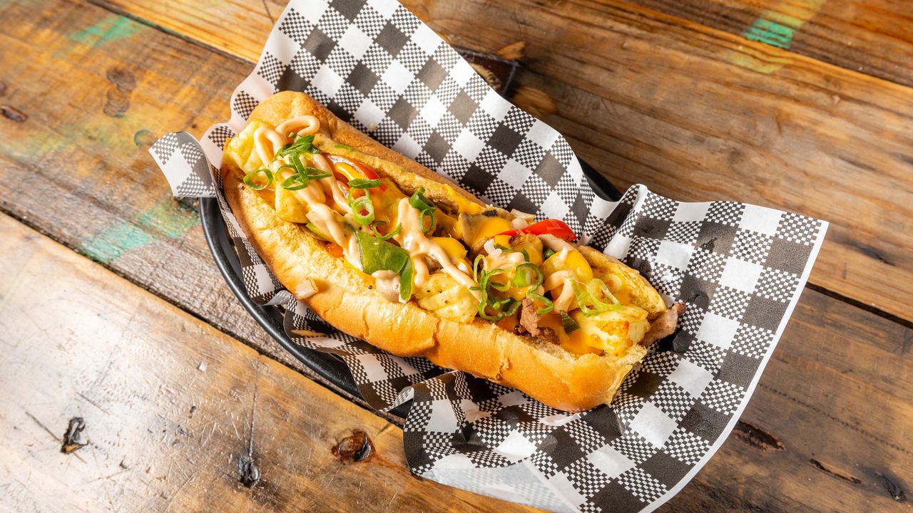 Meatless Philly Cheesesteak