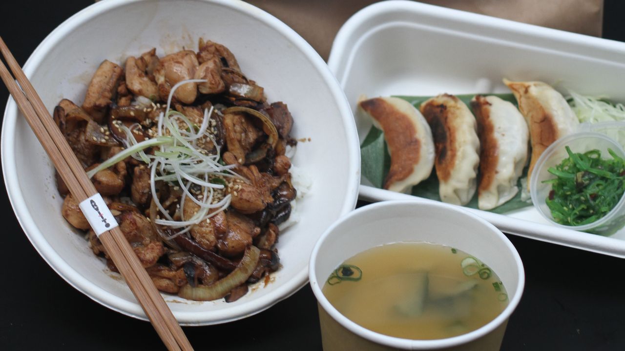 Teriyaki Chicken Bento Set