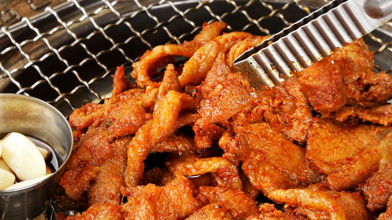Charcoal Spicy Pork Bulgogi