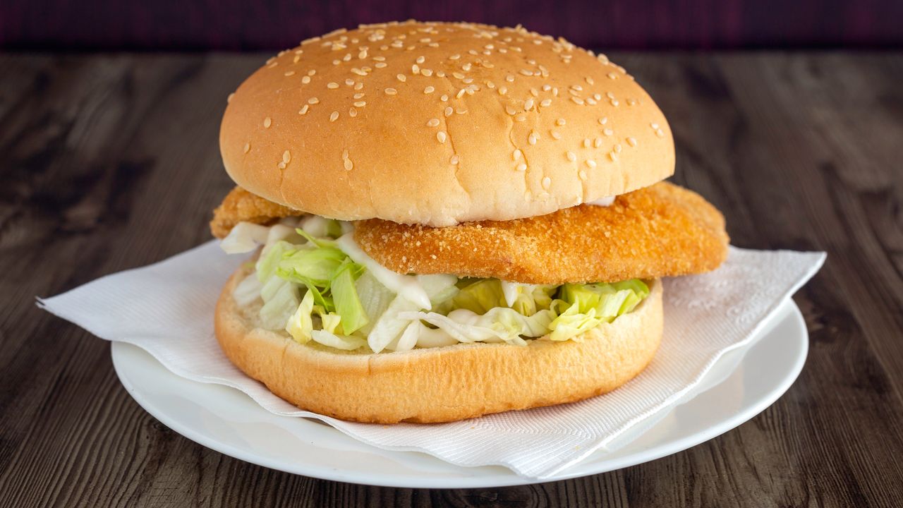 Chicken Schnitzel Burger
