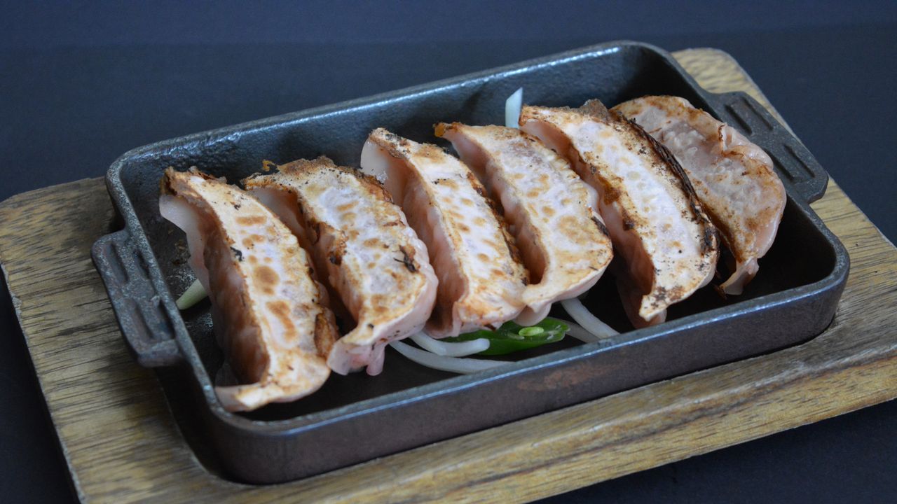 Spicy Pork Gyoza