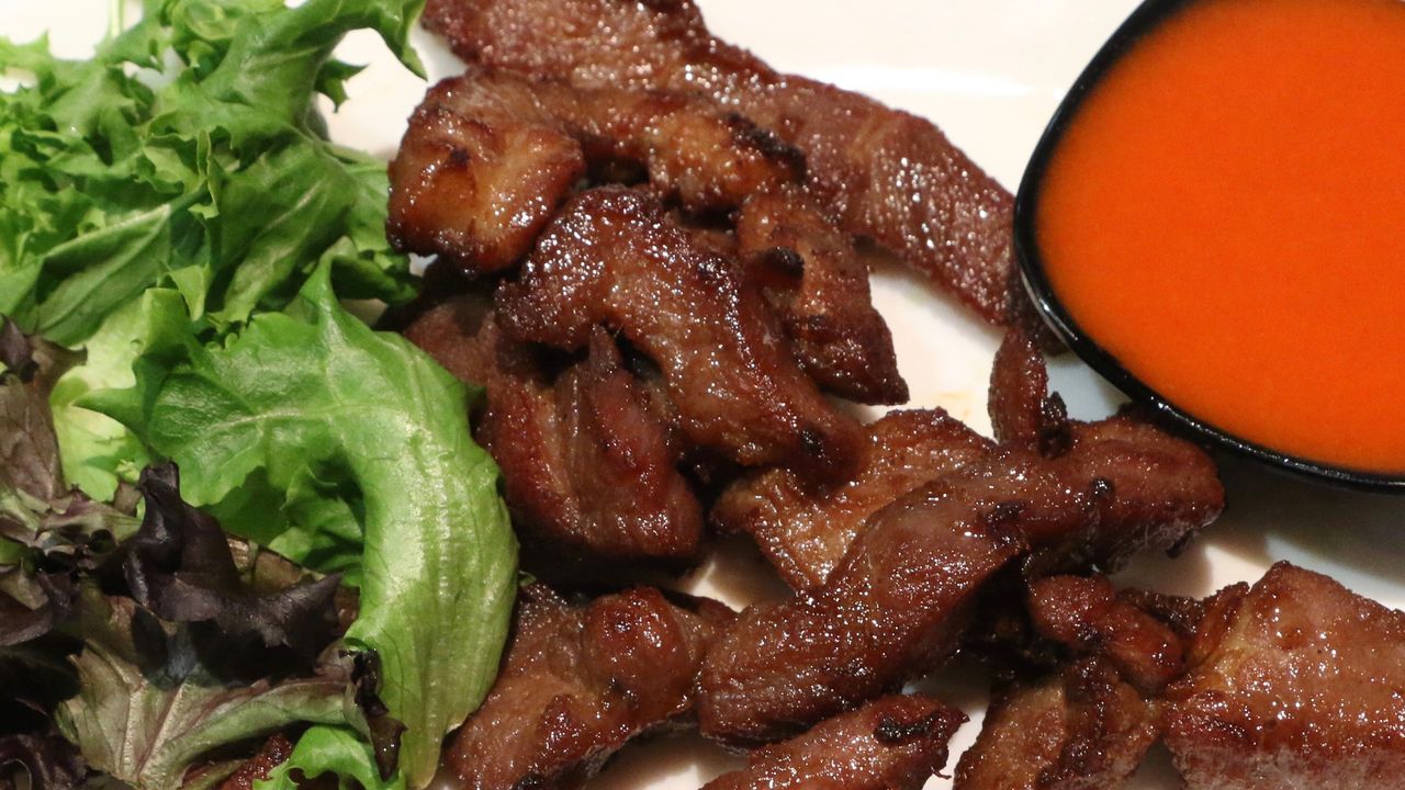 12. Fried Pork with Fish Sauce