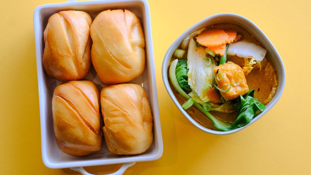 Veg Curry Mantou