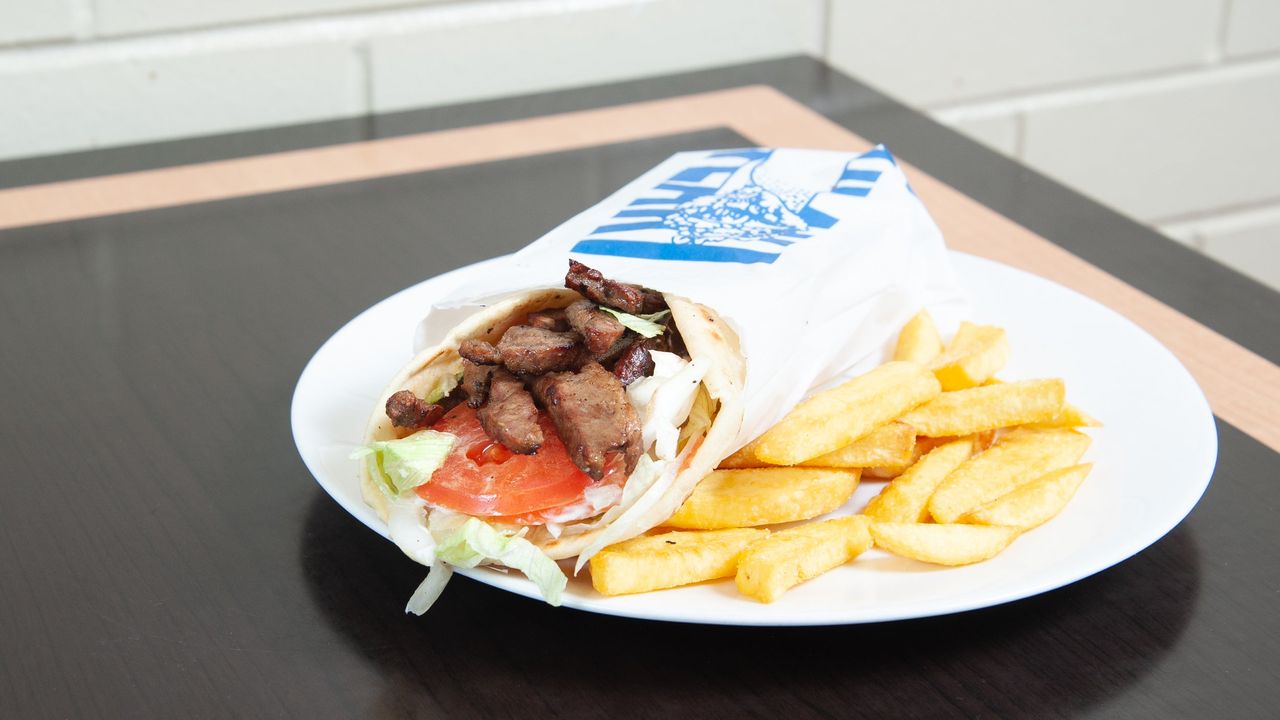 Plain Lamb Souvlaki