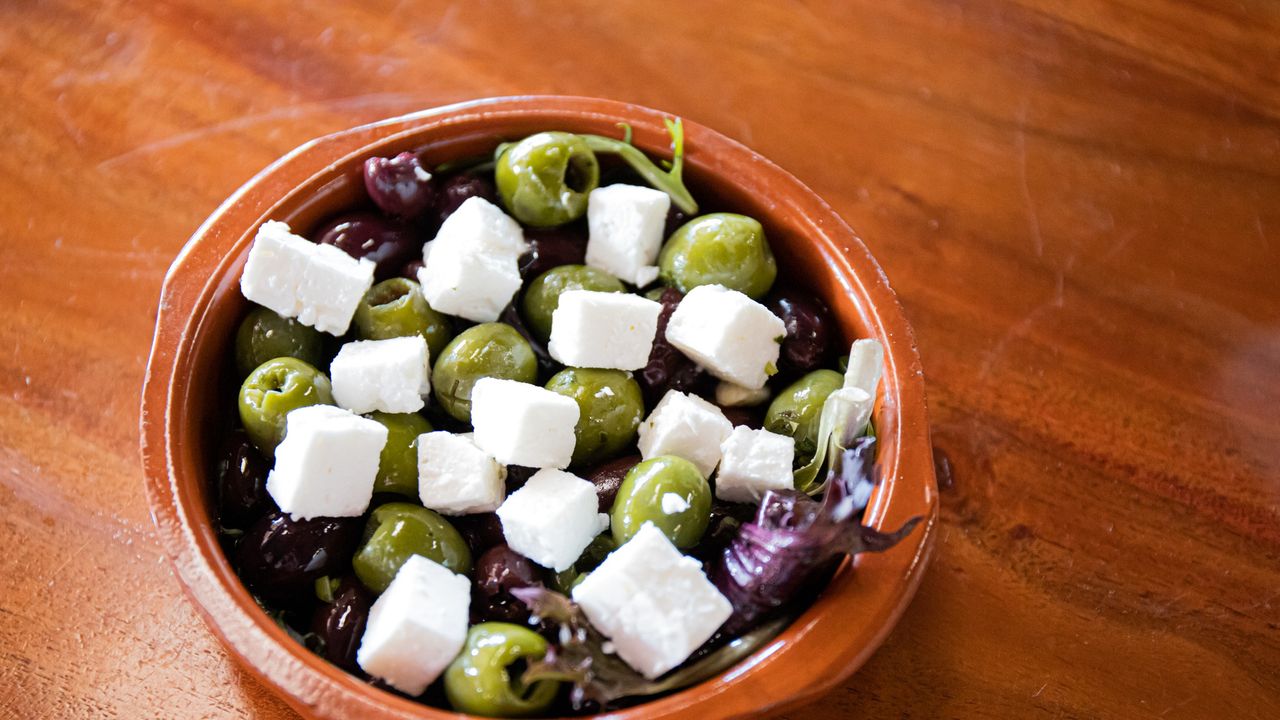 Marinated Olives & Feta
