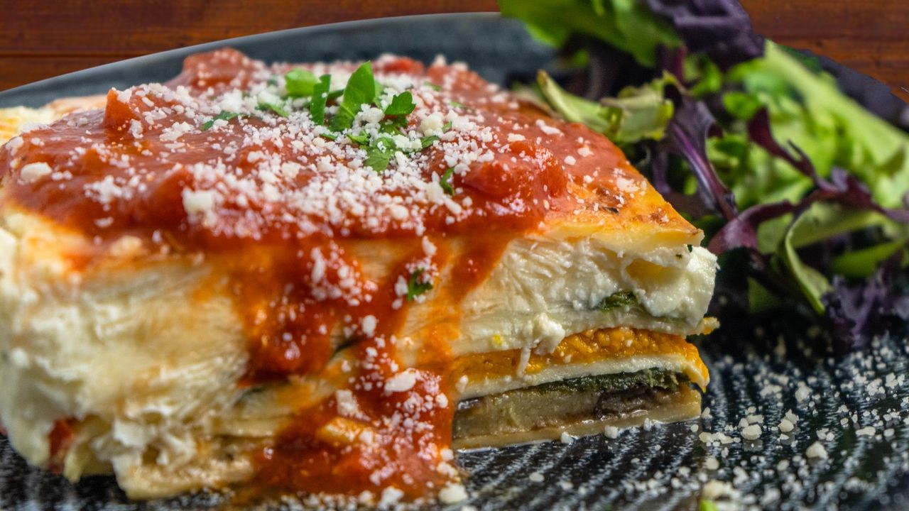 Veggie Lasagna - Homemade