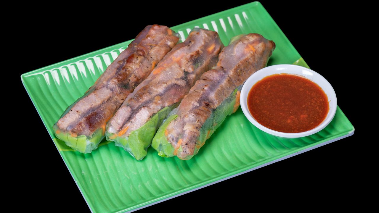 Grilled Pork Box Goi Cuon (3 Pieces)