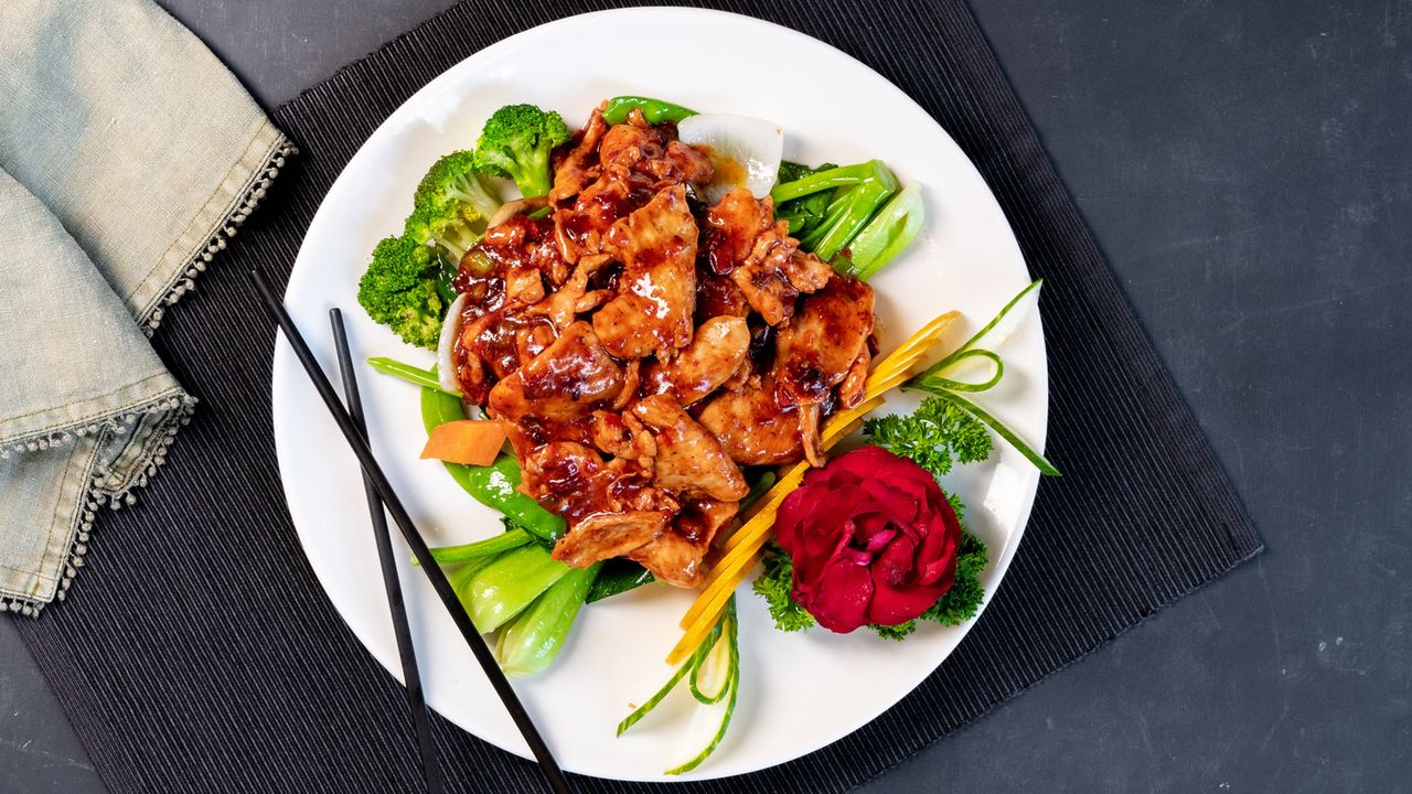 Chicken with Szechuan Style Sauce