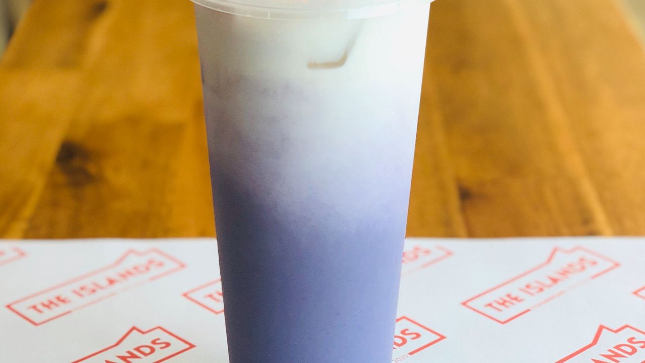 Taro Milky Iced Tea