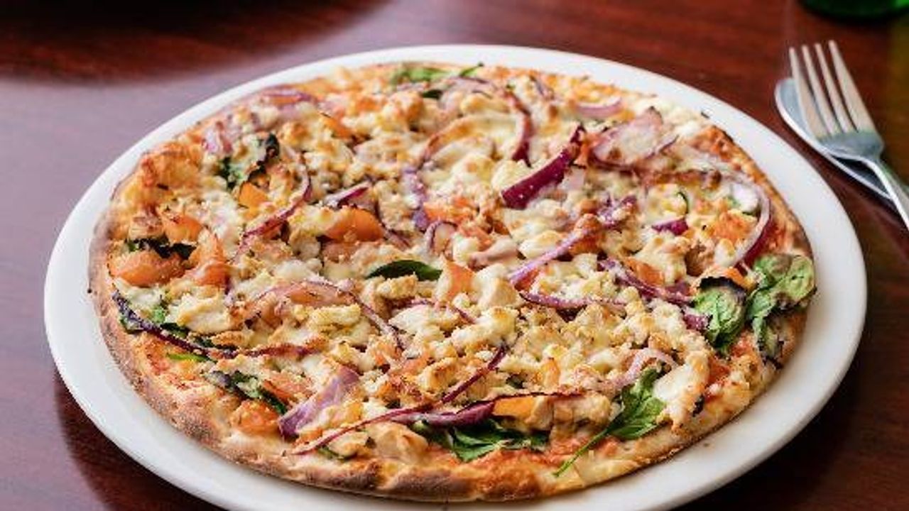 Chicken Kebab Pizza