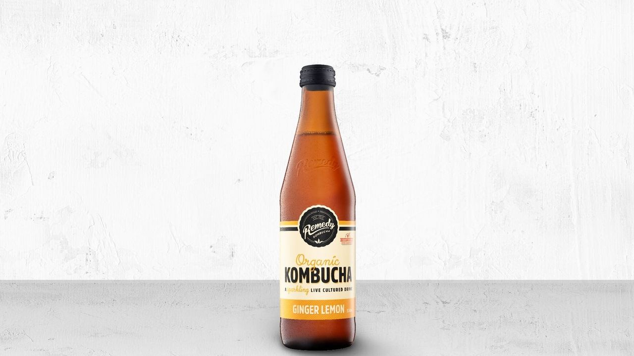 Ginger Lemon Kombucha