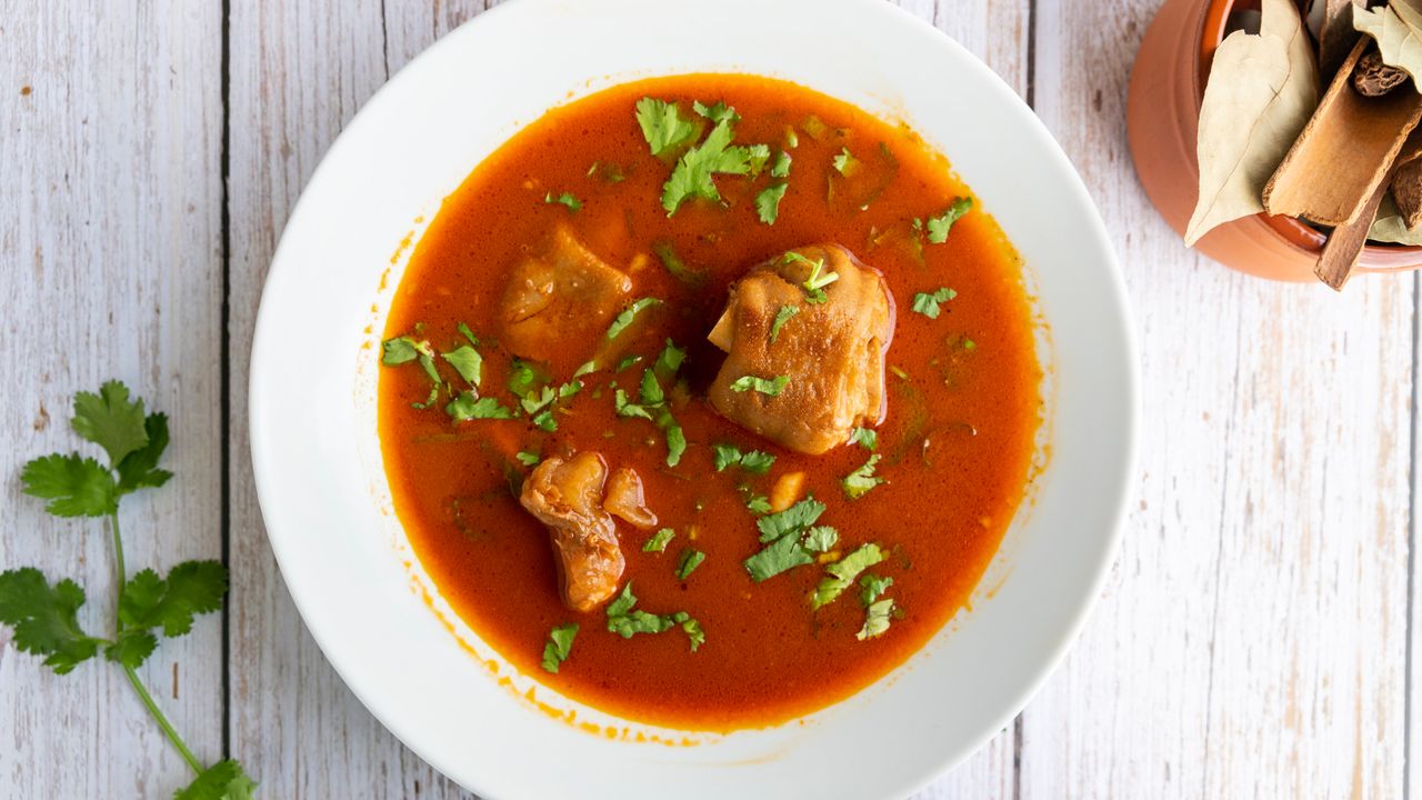 Mutton Paaya Soup