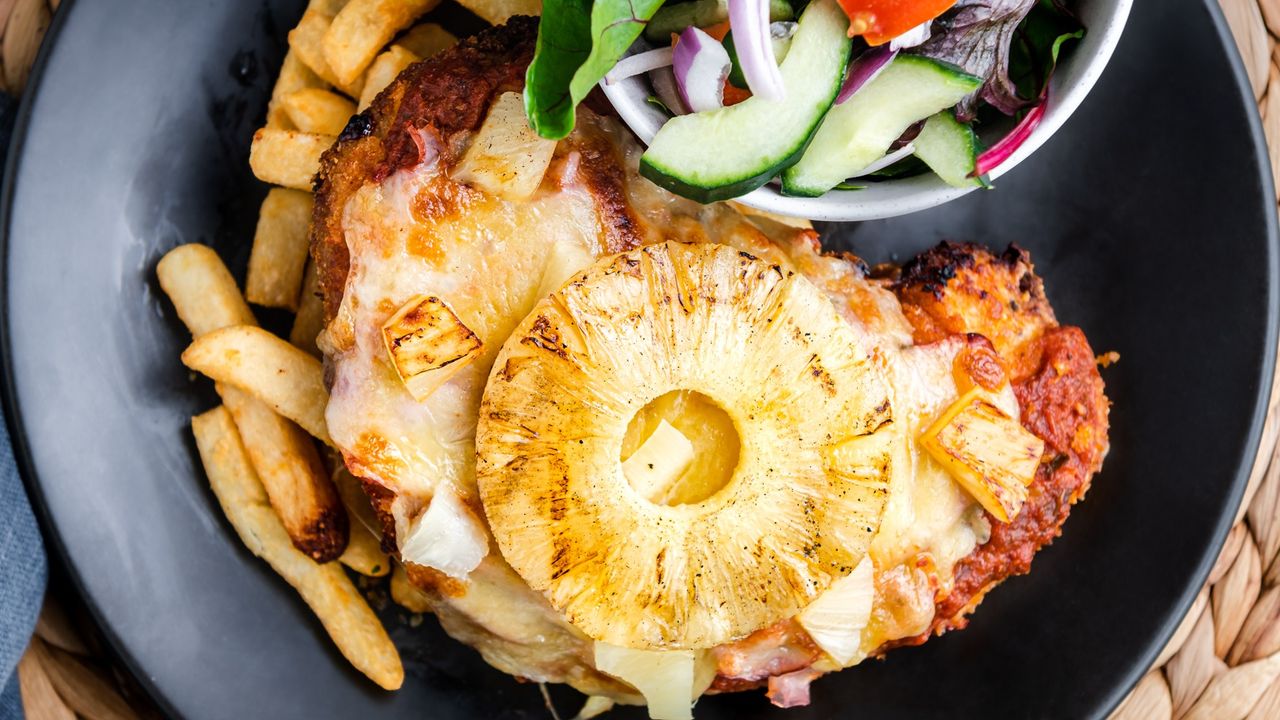 Hawaiian Chicken Parmigiana