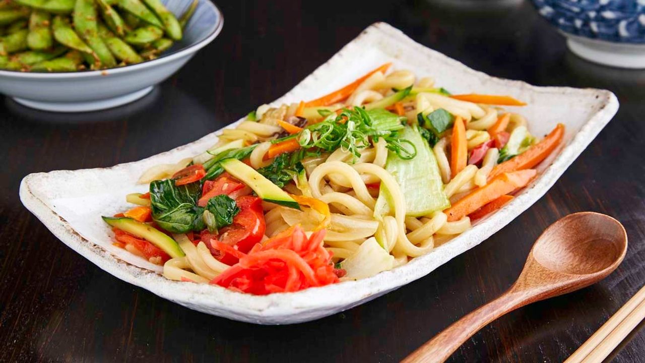 Vegetable Yaki Udon