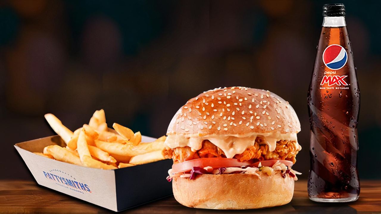 Spicy Chicken Burger Combo