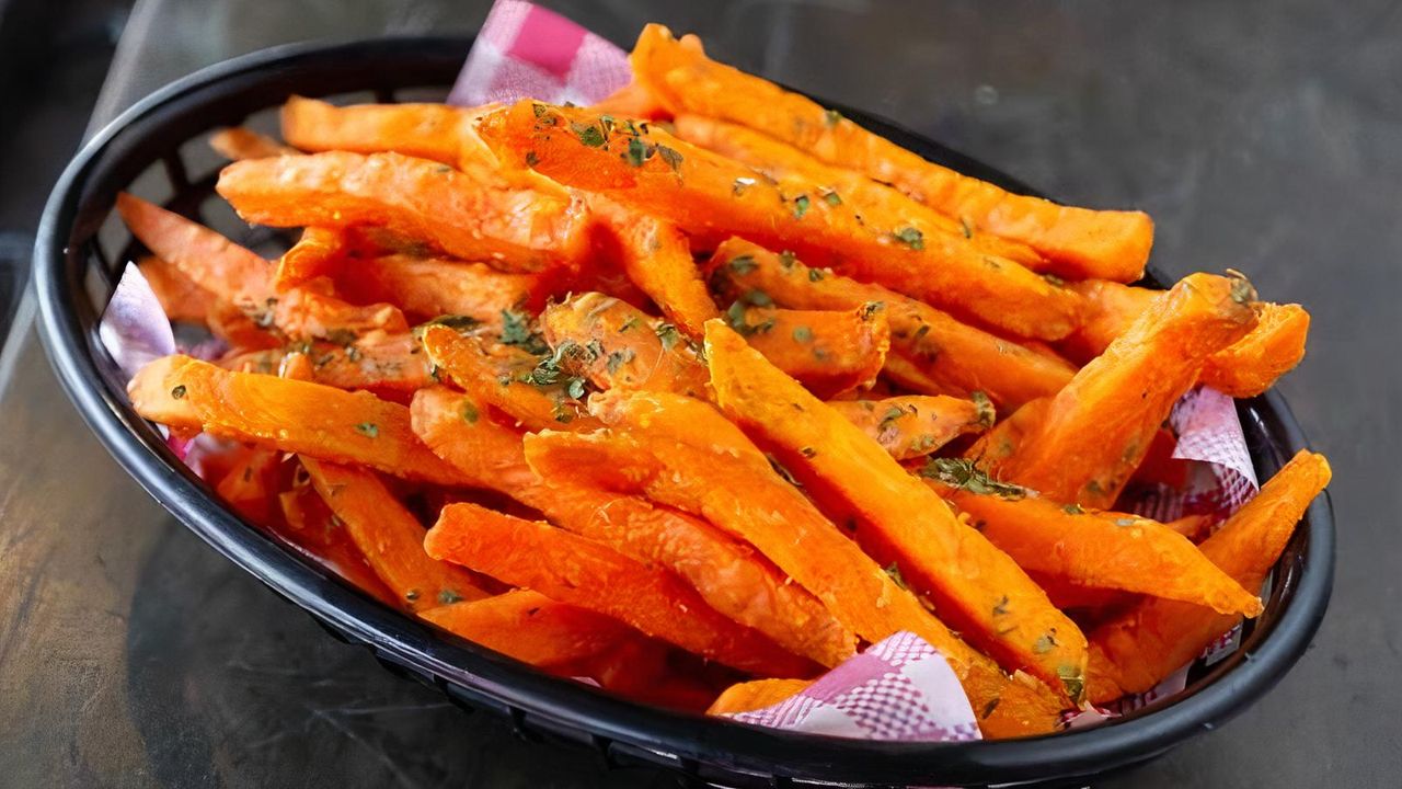 Basket of Sweet Potato Fries