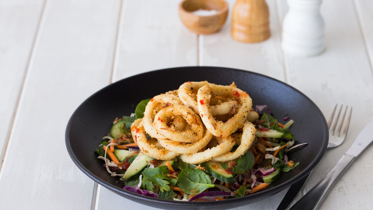 Asian Calamari Salad