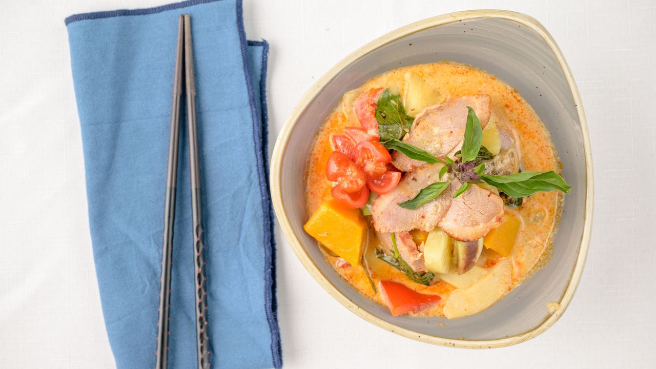 Red Curry Roasted Duck