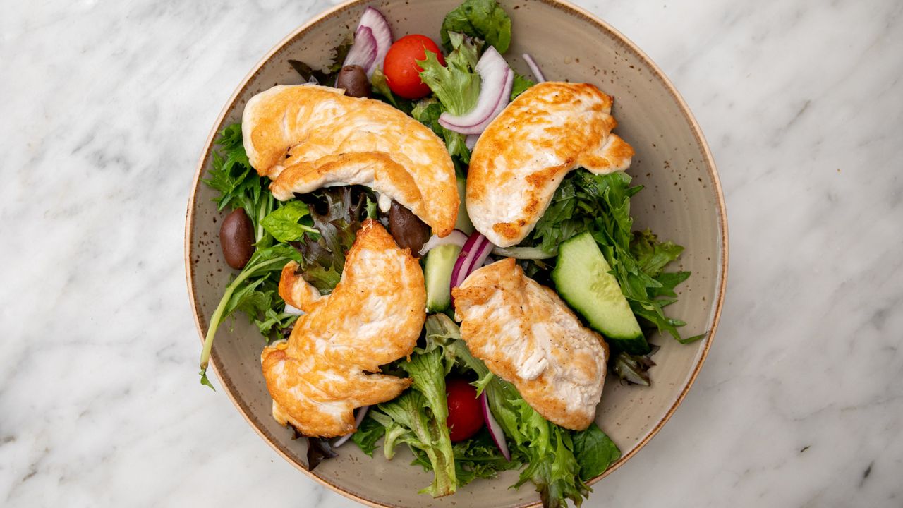 Warm Chicken Salad