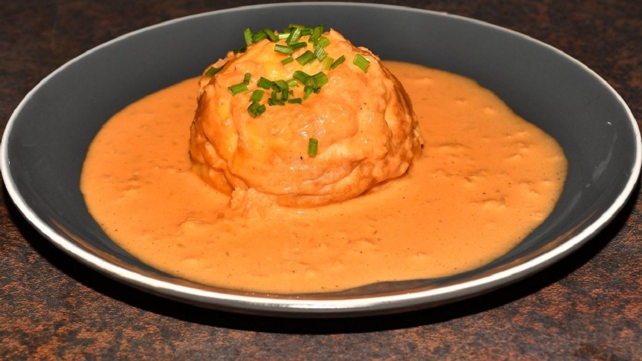 Twice Baked Gruyere Cheese Souffle