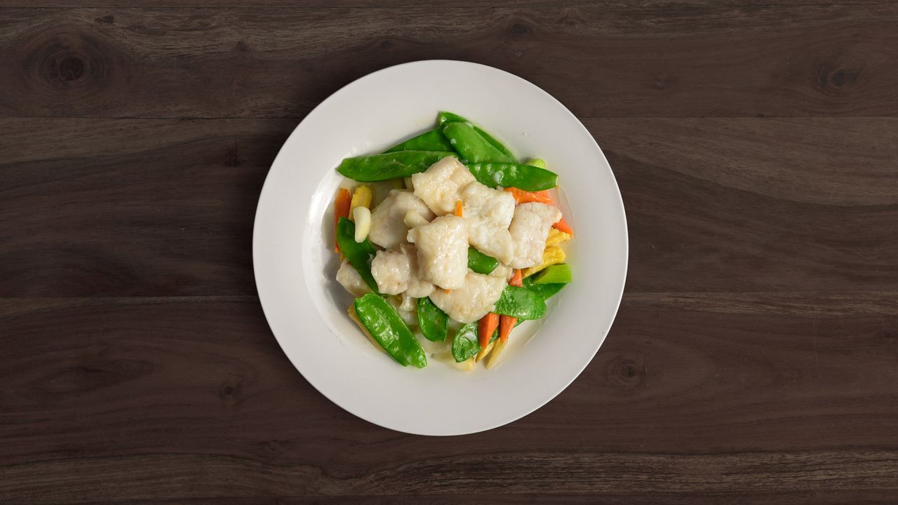 Fish Fillet with Ginger and Shallot