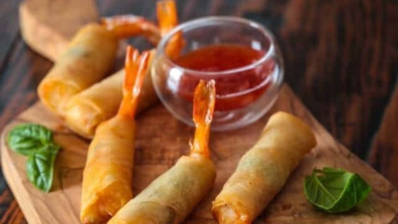 Shrimp Spring Roll (7pcs)