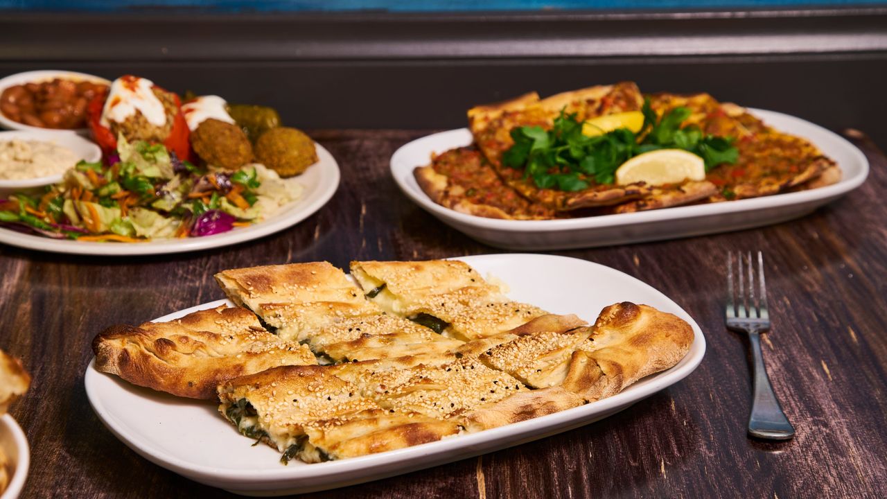 Spinach & Cheese Pide