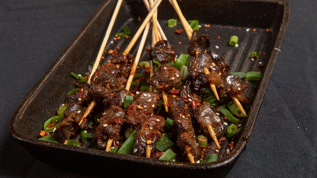 Grilled Duck Gizzard / 烤郡肝