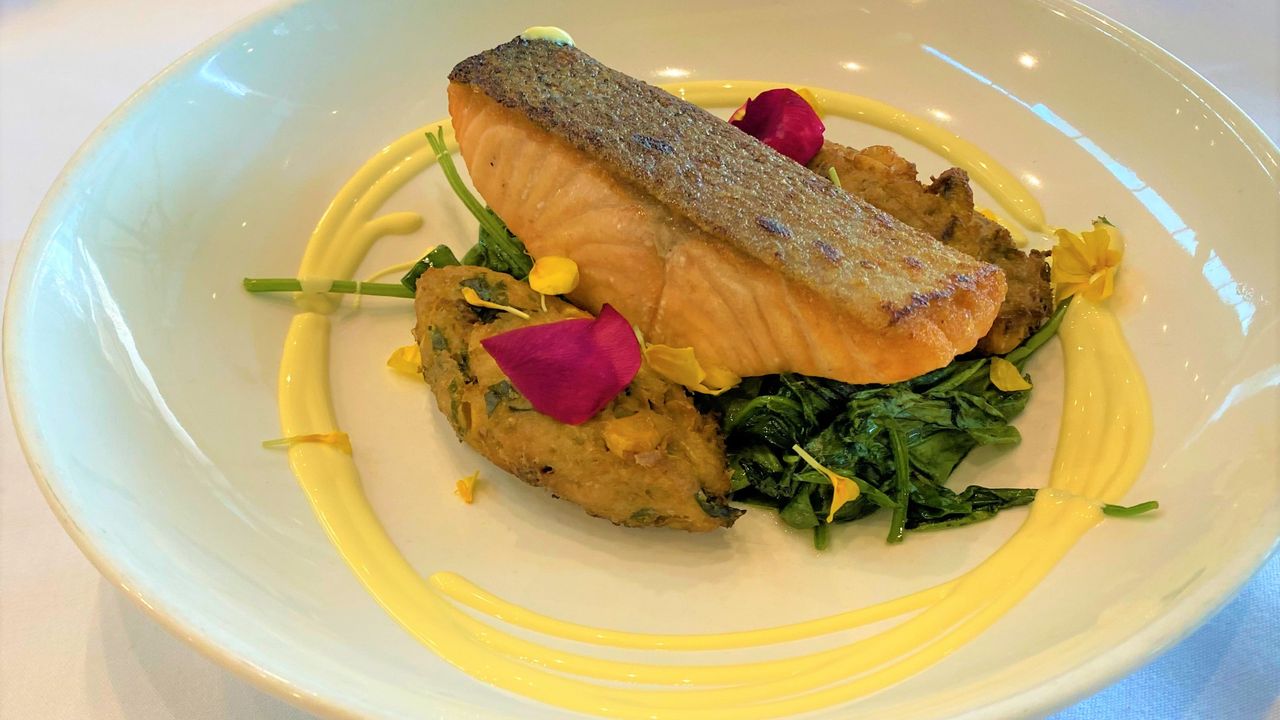 Crispy Skin Tasmanian King Salmon