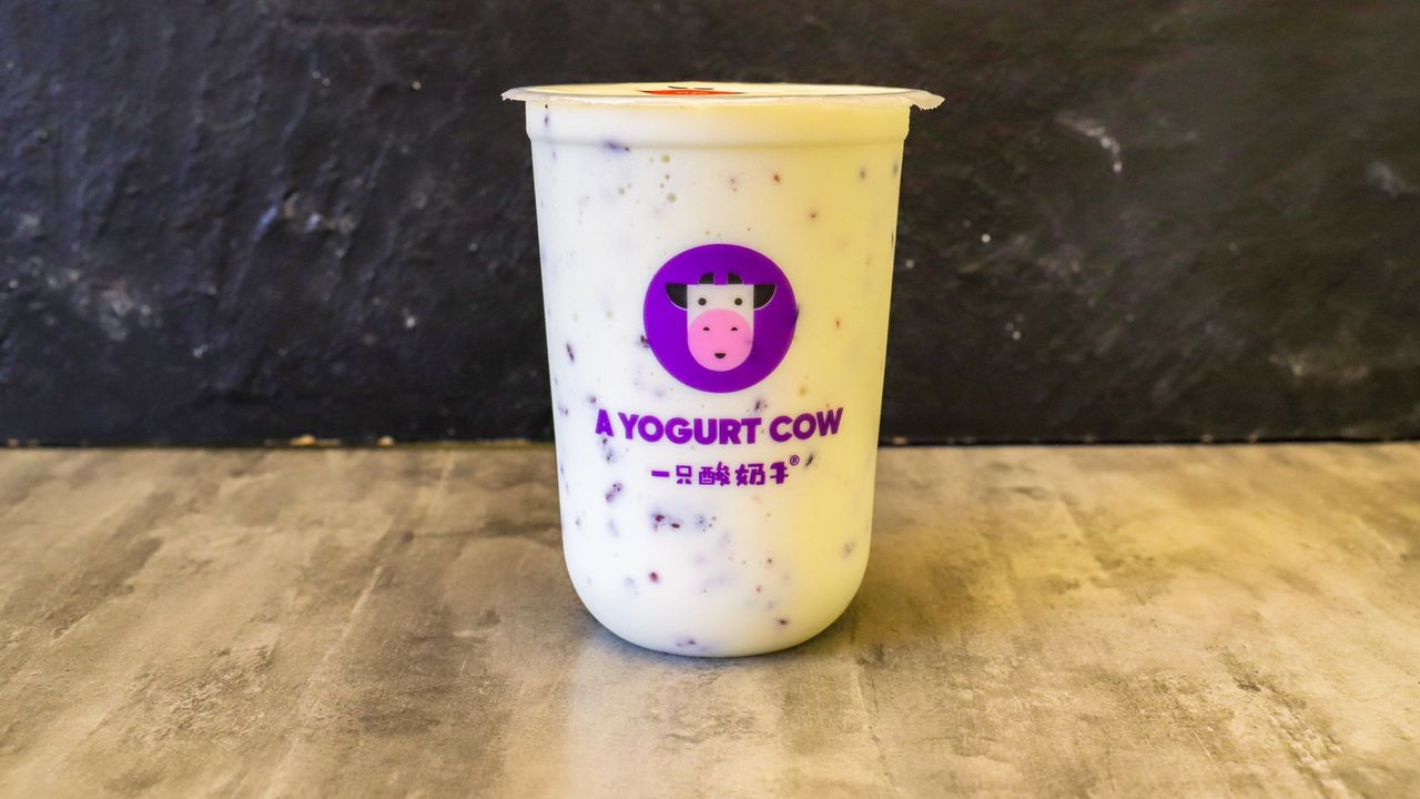 Creamy Yoghurt with Purple Rice