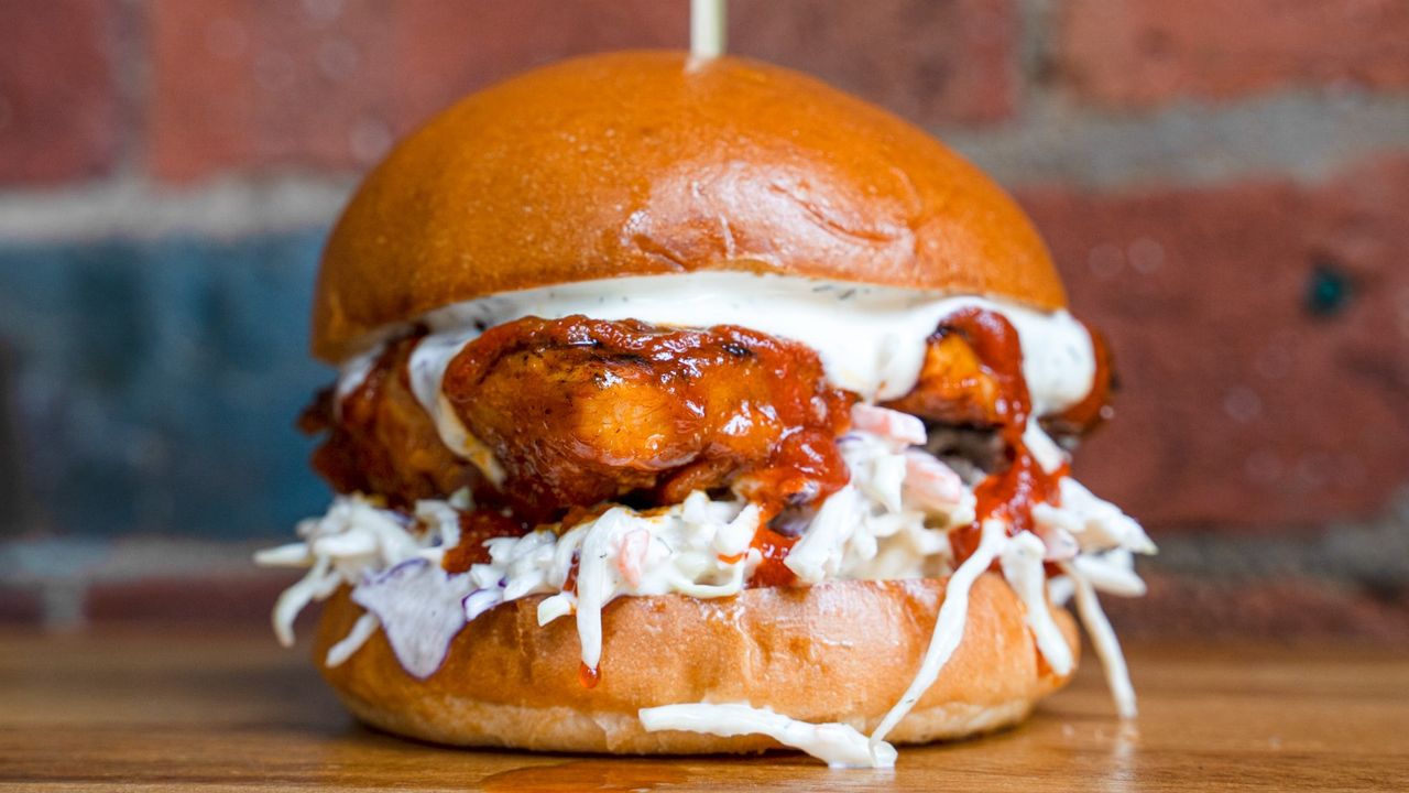 Buffalo Chicken Burger