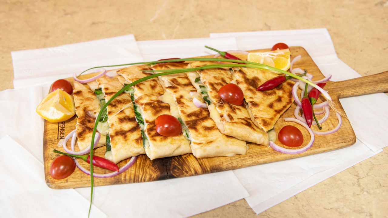 Spinach and Cheese Gozleme