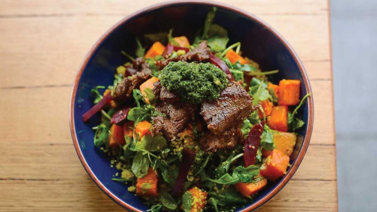 Spiced Lamb Salad (gf)