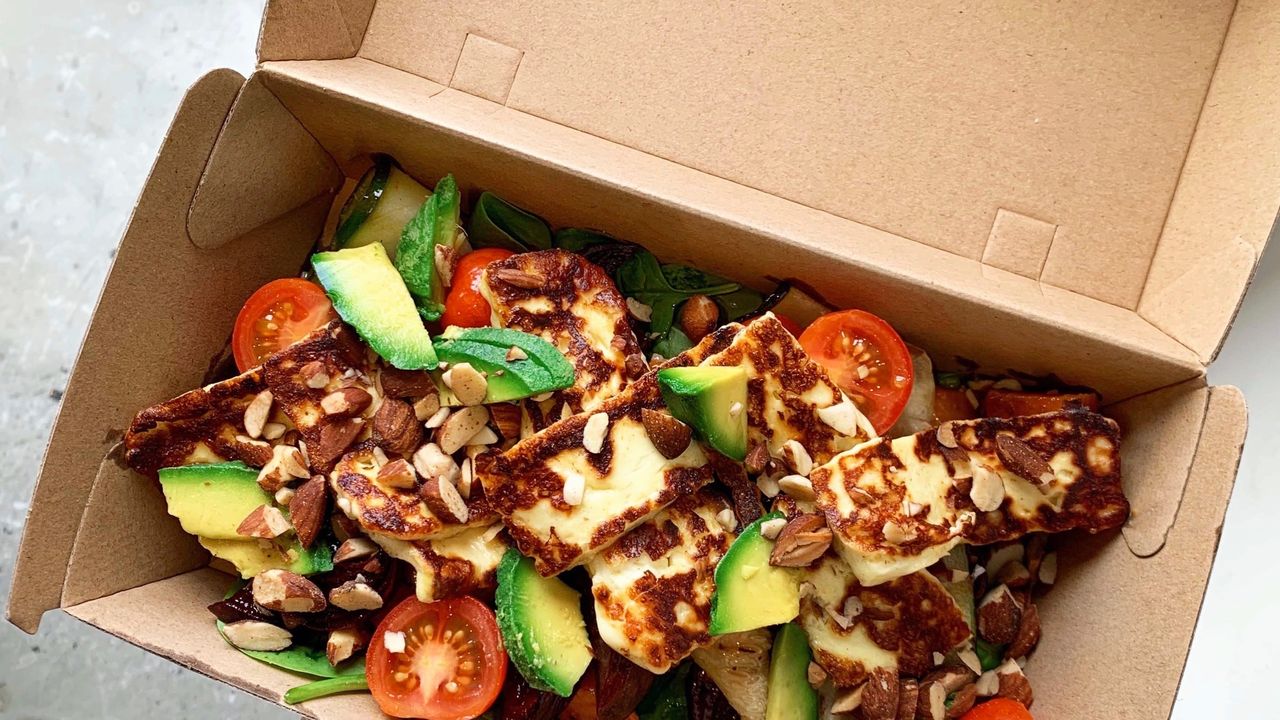 Halloumi Salad