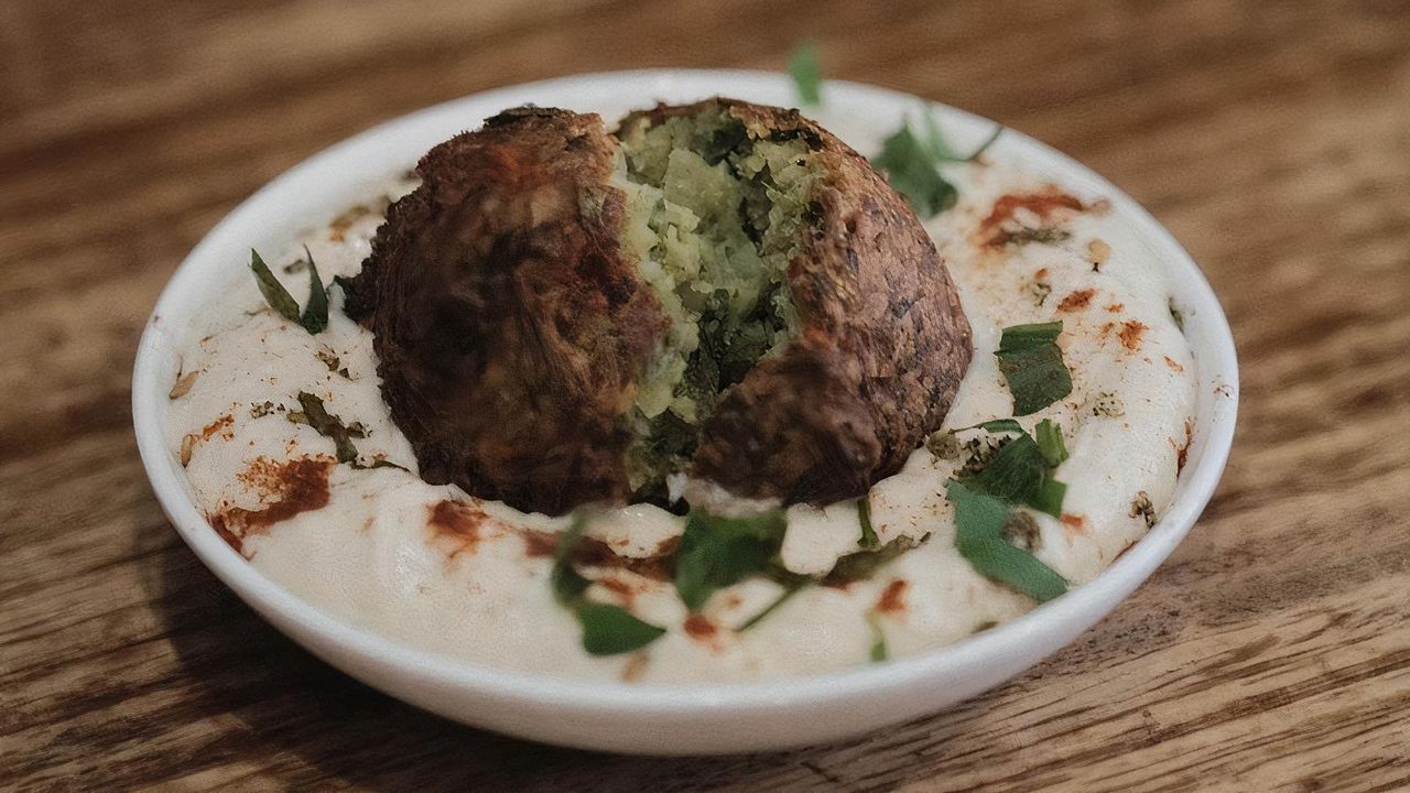 Single Green Falafel