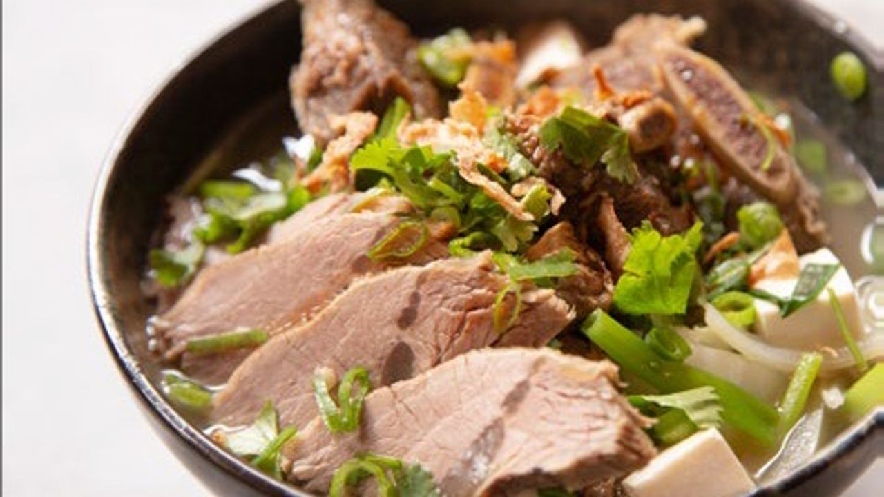 Lunch - Beef Rib & Brisket Noodle Soup