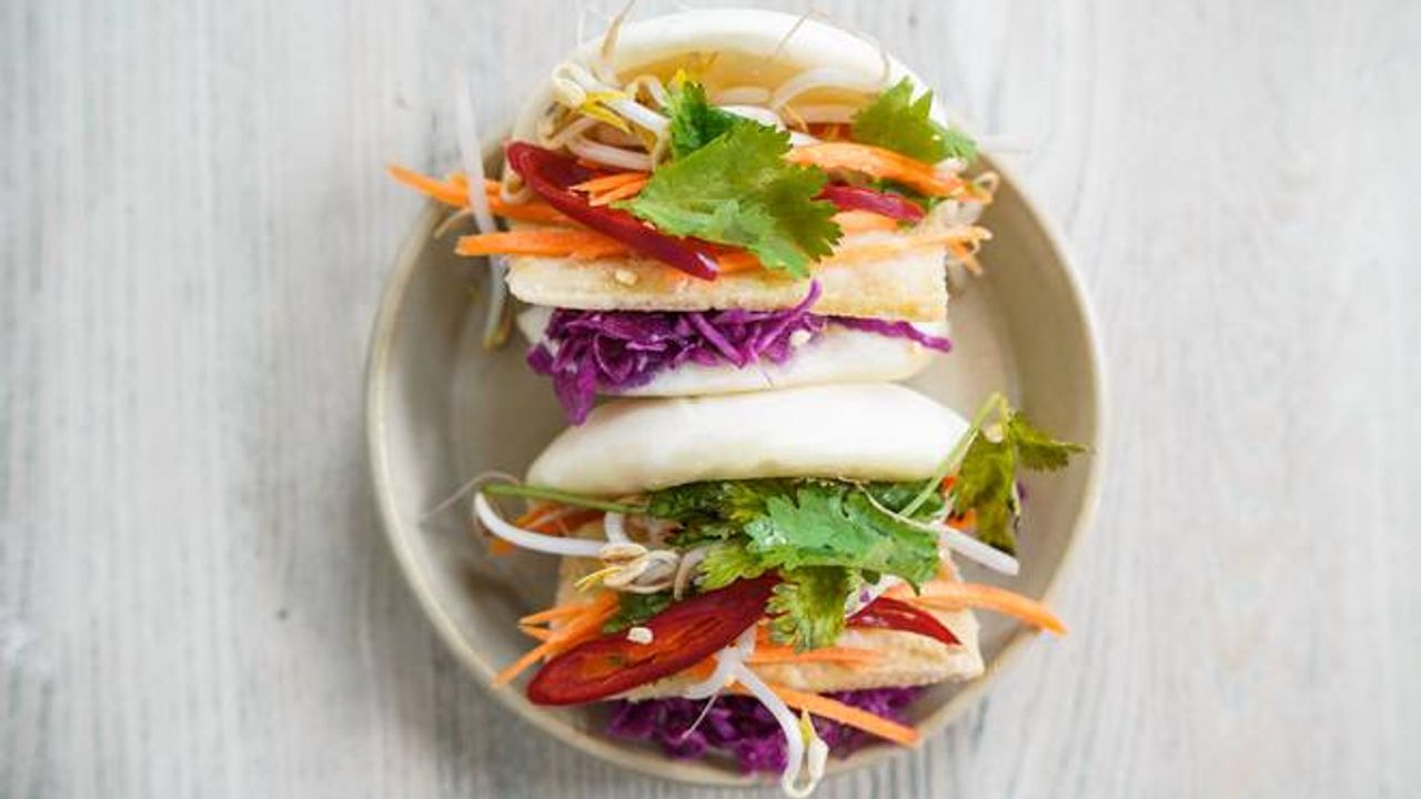 Crispy Tofu Bao (Veg) (3)