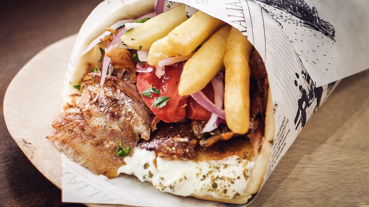 Pita Pork Gyros