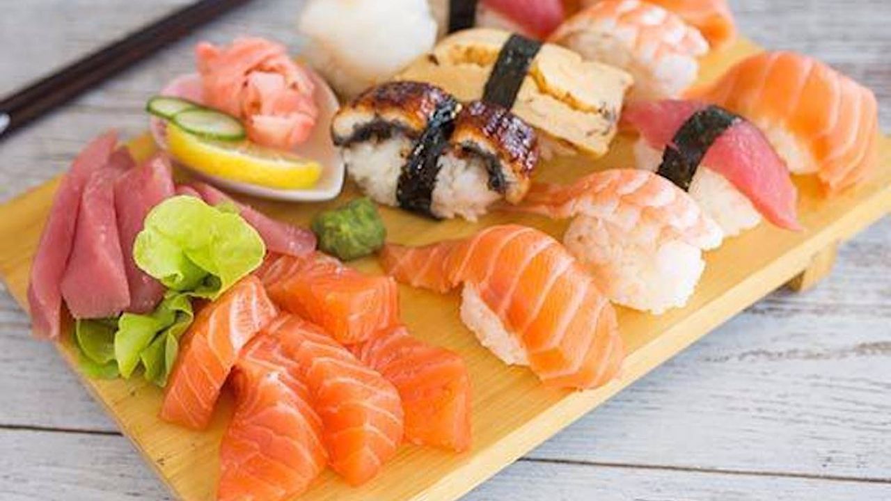 Sushi and Sashimi