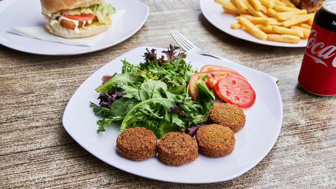 Falafel and Salad